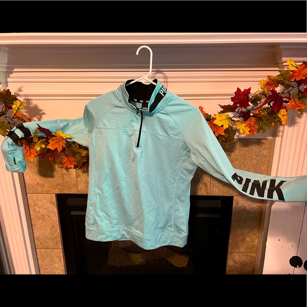 Pink Quarter Zip Pullover